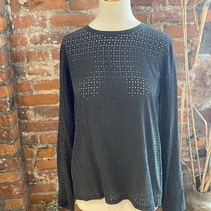 Equipment Grey Silk Blouse